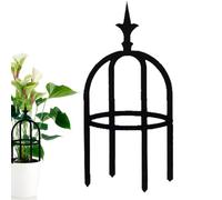 Vine Trellis - Trellis da giardino in metallo, traliccio da giardino verticale | Immagini Facile da installare Obelisco decorativo da giardino per viti da arrampicata Struttura del vegetale Clematis