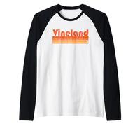 Vineland, New Jersey, stile retrò anni '80 Maglia con Maniche Raglan
