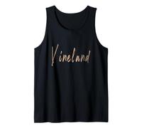 Vineland New Jersey Vintage Design Elegante Canotta