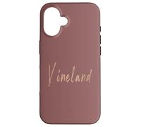 Vineland New Jersey Vintage design elegante Custodia per iPhone 16