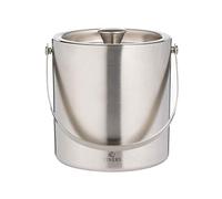 Viners Barware - Secchio per ghiaccio a doppia parete, in acciaio inox, 1,5 l