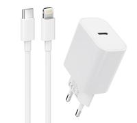 VINFFS Caricabatterie USB C da 25 W certificati Apple MFi e cavo da USB C a Lightning per iPhone 14 Pro Max Plus 13 12 11 iPad XS caricabatterie rapido cavo di ricarica rapido alimentatore cavo di ric
