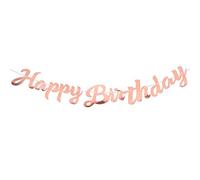 VINFUTUR Striscioni Compleanno Ghirlande Decorazioni Feste di Compleanno Birthday Banner Bandierine di Buon Compleanno "Happy Birthday"