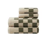 Vinga Elba Cotone organico Set di Asciugamani Misura Confezione 4 (XD477)