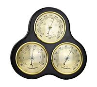 VINGAA Barometro, Termometro, Igrometro, Stazione Meteo Tradizionale 3 in 1 per Interni ed Esterni, per Pareti di Casa, Barche da Pesca, Cameretta