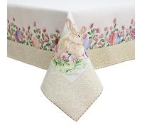 Vingi Copritavolo Pasquale in gobelin tovaglia Pasqua 6 posti Dis.1 6594