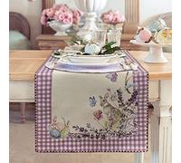 Runner Pasquale 45x140cm in cotone gobelin Centrotavola Pasqua Vingi Dis.2 6044