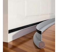 Vingspina 2 Pezzi 96cm Grigio Guarnizione autoadesiva per porta, Paraspifferi per Porte, Paraspifferi Sotto la Porta, Isolamento Guarnizione Porta, Protezione Dalle Intemperie, Insonorizzante