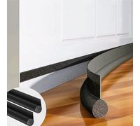 Vingspina 2 Pezzi 96cm Nero Guarnizione autoadesiva per porta, Paraspifferi per Porte, Paraspifferi Sotto la Porta, Isolamento Guarnizione Porta, Protezione Dalle Intemperie, Insonorizzante