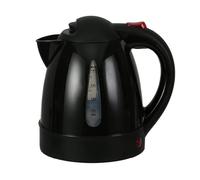 VINGVO Bollitore elettrico portatile per auto con spegnimento automatico, 250 W, bollitore per tè e caffè, per viaggi su strada, camion, bollitore da tè in acciaio inox da 1000 ml, ampia apertura