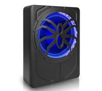 VINGVO Subwoofer per auto, 25,4 cm, 800 W, subwoofer attivo per auto, 2,6 ohm, ultra piatto, subwoofer per auto, con amplificatore, controller, altoparlante per camion, SUV, camion