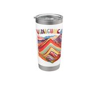Vinicunca Rainbow Montagne del Perù Bicchiere termico in acciaio inox doppia parete