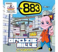 883 - GRAZIE MILLE - LP SPLATTER + 2 FIGURINE NUOVO PREORDINE DAL 29 NOVEMBRE