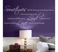 Vinile Adesivo Murale da Parete Grande Citazione Firenze & Macchina You'Ve Got '