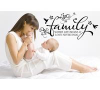 Vinile Adesivo Muro Decalcomania Casa Camera Decorazione Mappa Banksy Famiglia