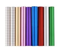 Vinile adesivo olografico glitterato 30,5 x 30,5 cm 12 x 12 in 7 colori assortiti con 2 pezzi di pellicola di trasferimento compatibile con Silhouette Cameo decalcomanie insegne Decorazione della