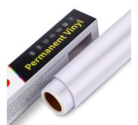 Vinile Adesivo Permanente Con Supporto - 30,5X305Cm Rotolo Di Vinile Permanente,