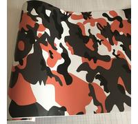 Vinile Auto Wrap Decalcomania Opaco Rotolo Nero Rosso Grigio Bianco Camo Trama A