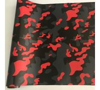 Vinile Auto Wrap Decalcomania Opaco Rotolo Nero Rosso Grigio Bianco Camo Trama A
