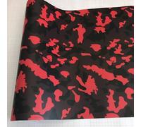 Vinile Auto Wrap Decalcomania Opaco Rotolo Nero Rosso Grigio Bianco Camo Trama A