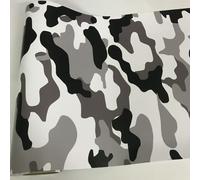 Vinile Auto Wrap Decalcomania Opaco Rotolo Nero Rosso Grigio Bianco Camo Trama A