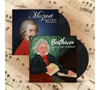 Vinile Beethoven: Classical Piano Masterpieces - Vinile Mozart: Classical Music Masterpieces