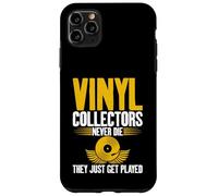 Vinile Collectors Never Die They Just Get Played Vinyl Custodia per iPhone 11 Pro Max