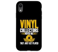 Vinile Collectors Never Die They Just Get Played Vinyl Custodia per iPhone XR