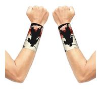 Vinile Dischi Stretch Polso Supporto Braccialetto, Traspirante Sport Polso Wrap, Braccialetti Elastici Per Basket Tennis Palestra