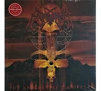 Vinile Enthroned - The Apocolypse Manifesto (Clear Vinyl With Red/Orange/Grey Sp