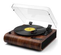 Vinile Giradischi Bluetooth Portatile a Tre Velocità,Vintage Con Altoparlanti St