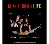 Vinile Guns N Roses - Live In New York City 1988 (Yellow/Red Splatter Vinyl)