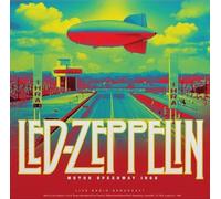 Vinile Led Zeppelin - Motor Speedway 1969 - Lime Transparent Vinyl