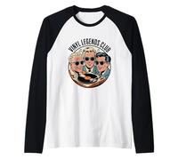 Vinile Legends Club 50s Retro Comic LP Record Music Collector Maglia con Maniche Raglan