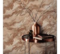 Vinile Marmo Parati Moca / Oro Rosa Mystic Spell 10447-13 Elle Decorazione