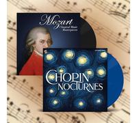 Vinile Mozart Wolfgang Amadeus: Classical Music Masterpieces - Vinile Colorato Blu Chopin: Nocturnes
