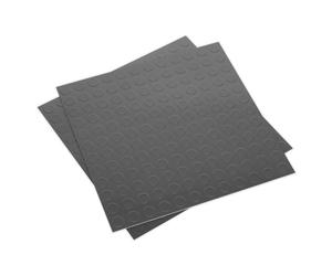 Vinile Pavimento Mattonella Con Peel E Bastone Supporto - Argento Monete Pacco