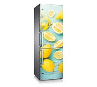 Vinile per frigorifero | Stickers Fridge | Adesivo Frigo | Limone (185 x 60)