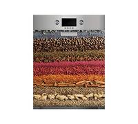 Vinile per lavastoviglie imitazione olio spezie | varie misure 70 x 80 cm | adesivo resistente e di facile applicazione | adesivo decorativo dal design professionale