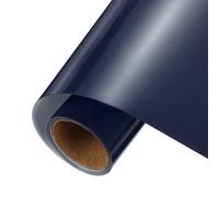 Vinile Permanente Blu Scuro, Rotolo 10x5ft per Vinile