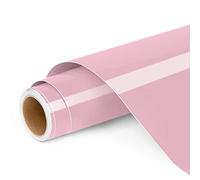 Vinile permanente per Cricut, rotolo di vinile autoadesivo rosa da 30,5 cm x 1,2 m, per Cricut e Silhouette Cameo, vinile rosa per decorazione di feste, adesivi per finestre, decorazioni per la casa