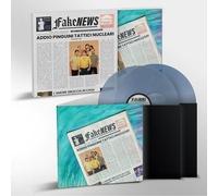 Pinguini Tattici Nucleari – Fake News – 2 LP Vinile Azzurro Trasparente (Scioglimento)