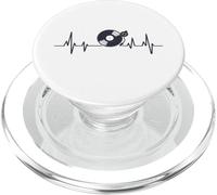Vinile Record Heartbeat Retro Music Lover Vinyl Collector PopSockets PopGrip per MagSafe