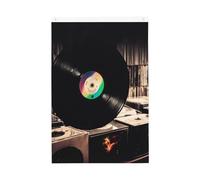 Vinile Records Welcome Garden Flag 2x3 Ft Double Sided No Fade House Yard Flags Photo Sfondo Banner per Cortile Portico Prato Decorazione Esterna