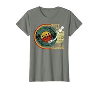 Vinile retrò con grafica vintage 1974 I'm Classic 46th Birthday Maglietta