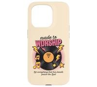 Vinile retrò "Let Everything That Has Breath Praise The Lord Custodia per iPhone 15 Pro