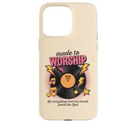 Vinile retrò "Let Everything That Has Breath Praise The Lord Custodia per iPhone 15 Pro Max