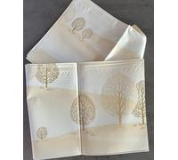 Vinile Tenda Della Doccia Bilbao Beige 180x200cm. Sottile Morbido Adesivo Vinile