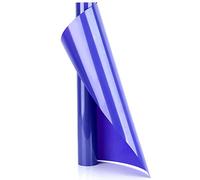 Vinile Termoadesivo per Tessuti Blu, 100 X 30 cm Termovinile per Tessuti, Vinile Termoadesivo per T-Shirt, HTV Vinile per fai da te Magliette Vestiti Cappelli O Altri Tessuti - Termovinile Blu