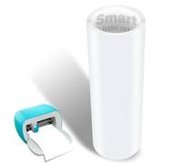 Vinile termoadesivo Smart bianco per Cricut Joy, rotoli di vinile termoadesivo Smart HTV da 14x200 cm senza sottofondo, vinile termoadesivo Smart autoadesivo PU per plotter per stoffe fai-da-te